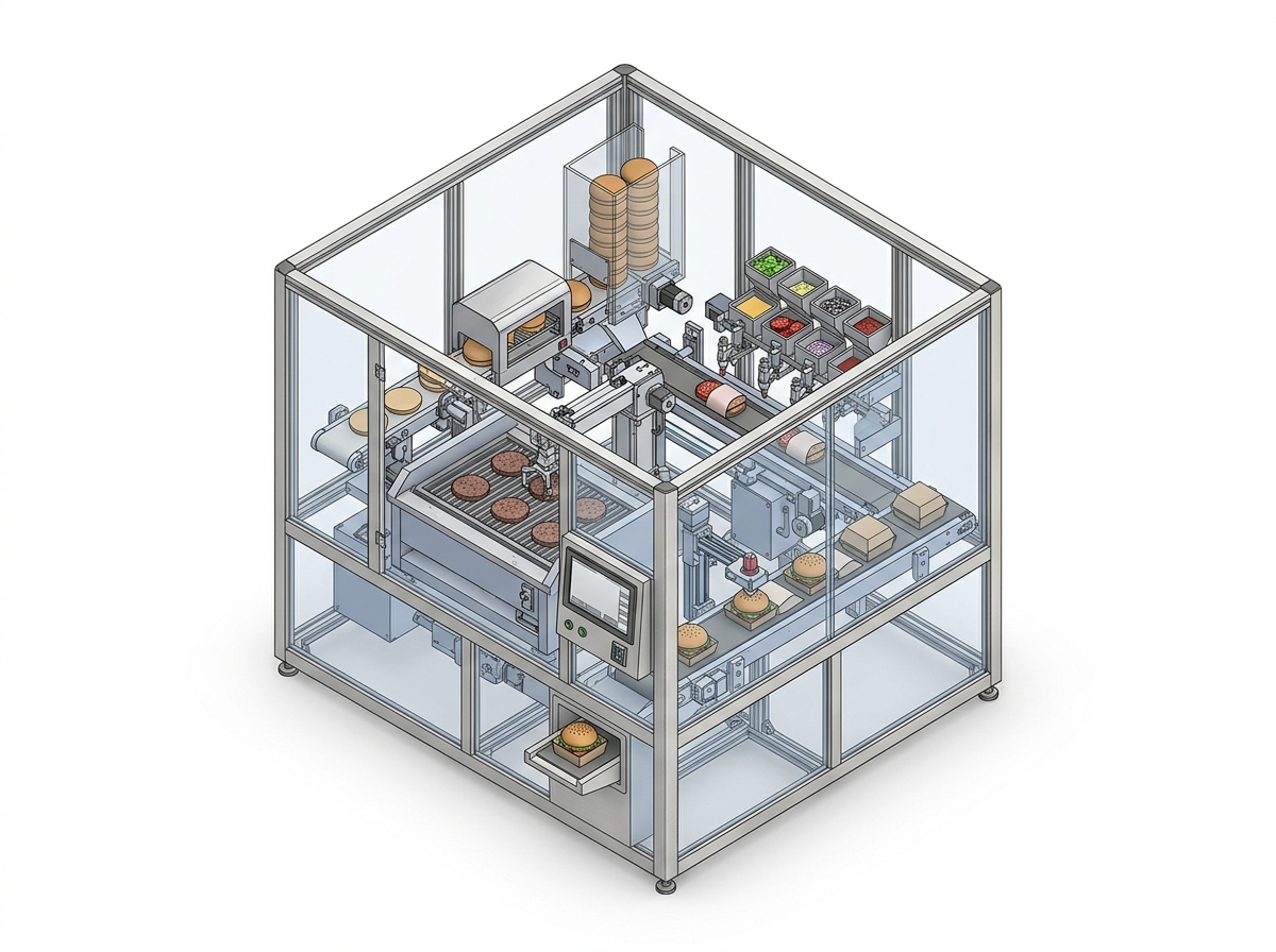 Burger-Making Robot