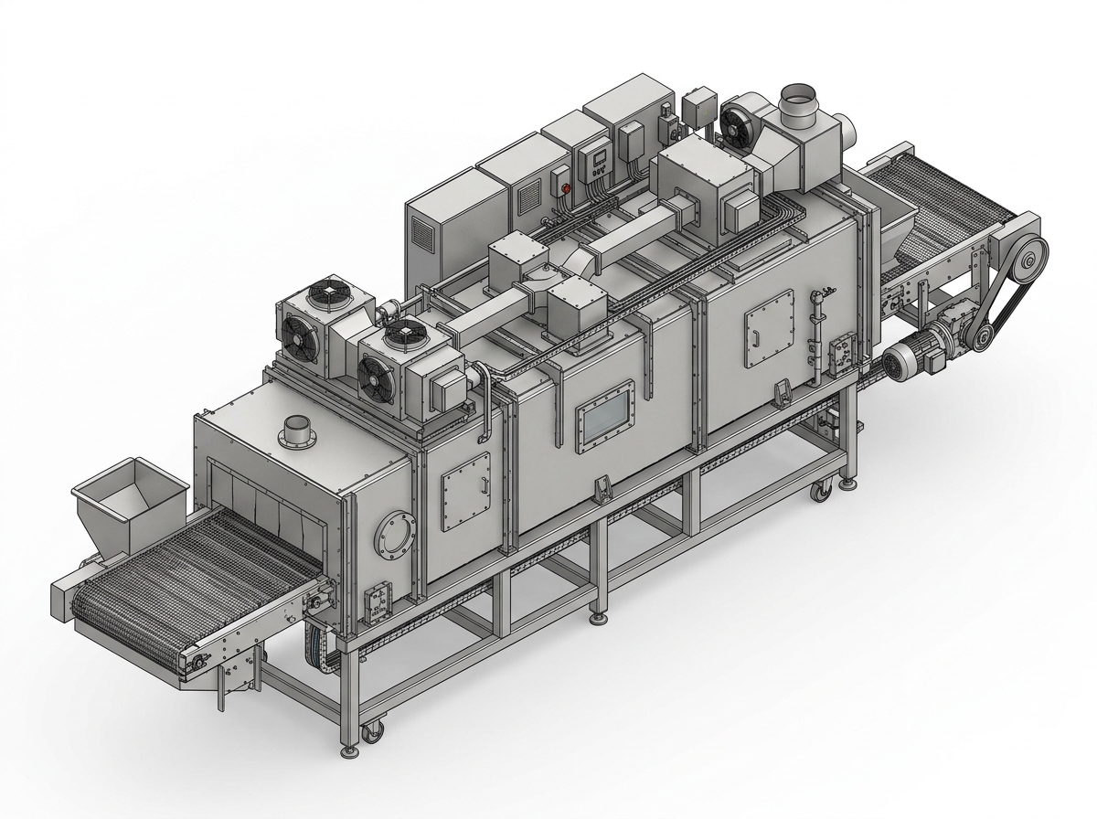Industrial Microwave Dryer